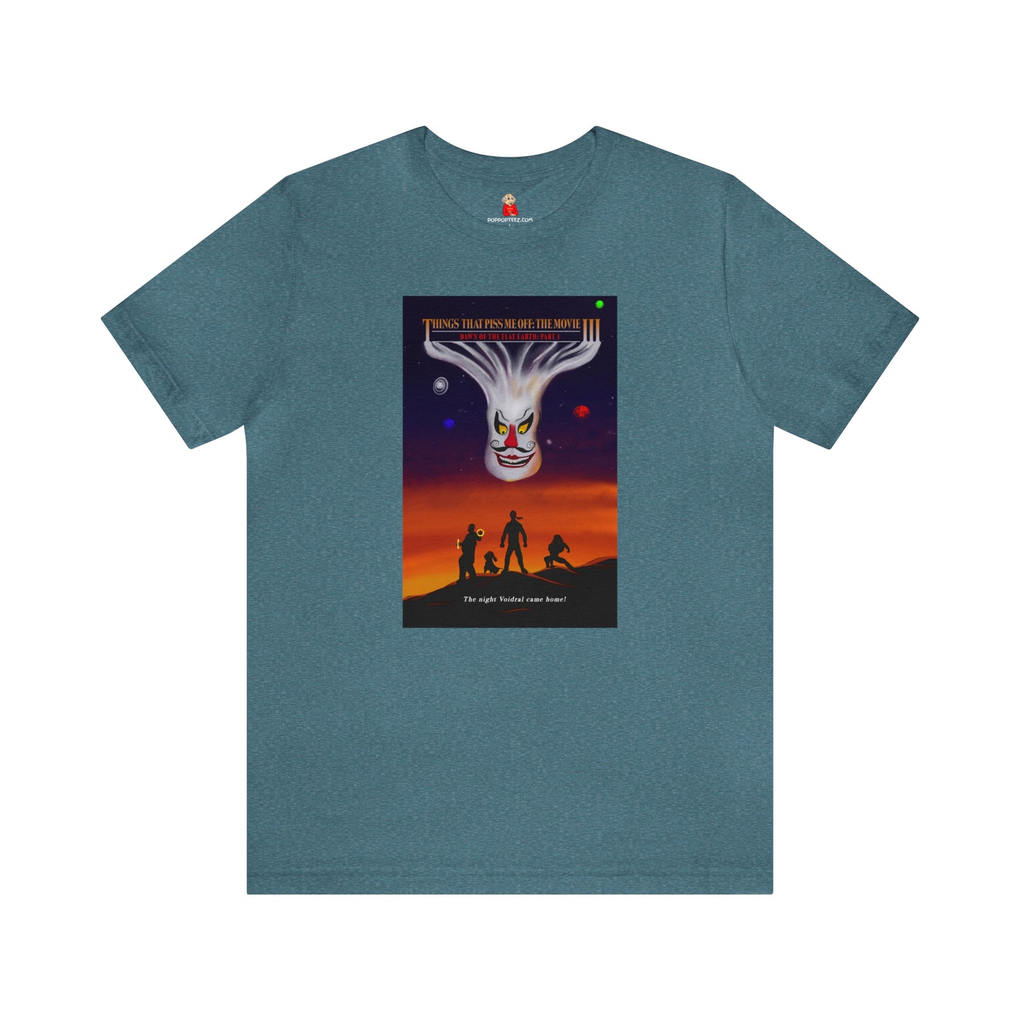 Dawn Of The Flat Earth: Part I Unisex Jersey Short Sleeve Tee