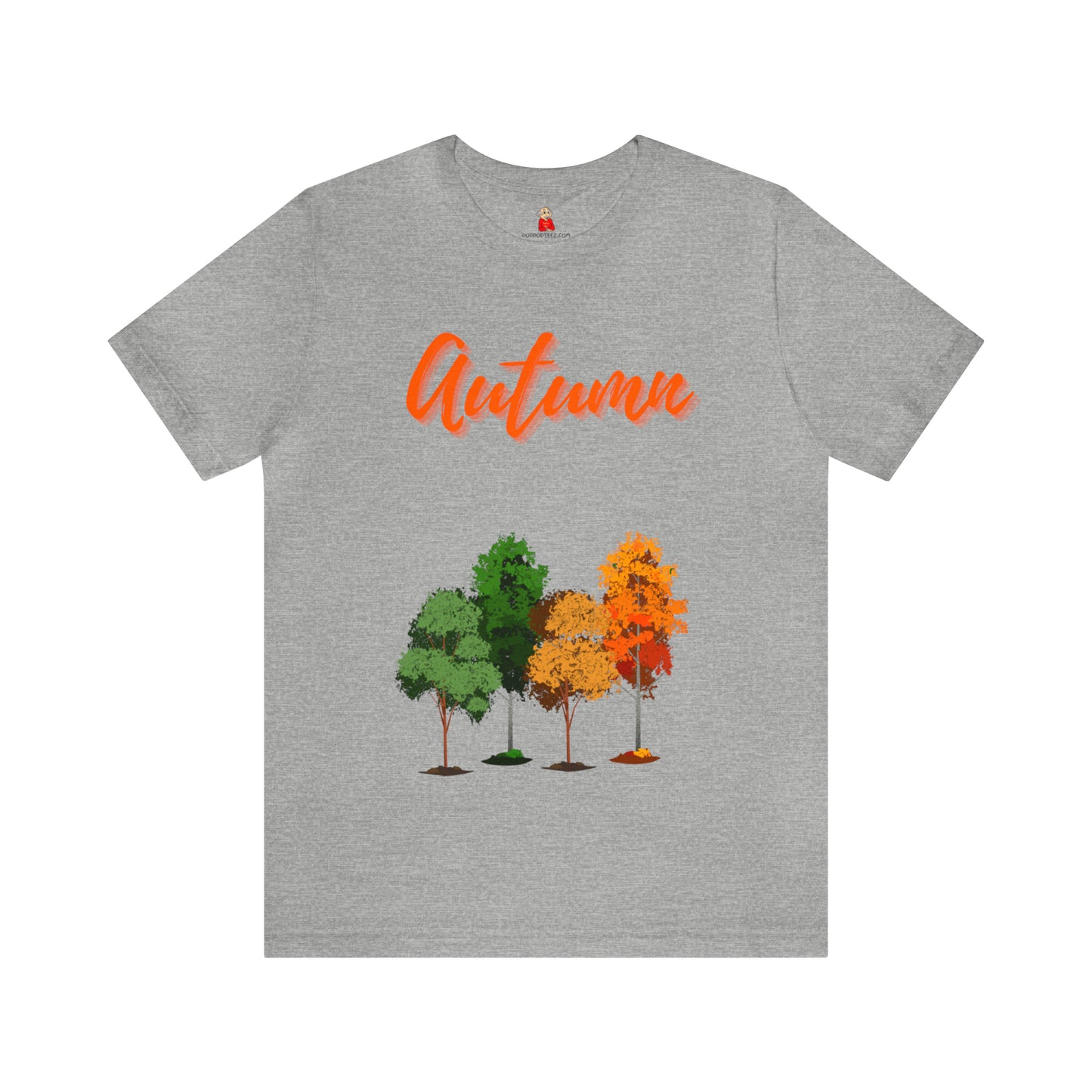 Autumn Trees Unisex Jersey Short Sleeve Tee