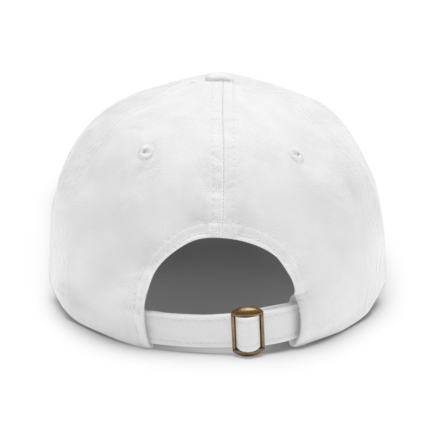 Baby Girl Fist Bumpin’ Since 2023 Hat with Leather Patch (Rectangle)
