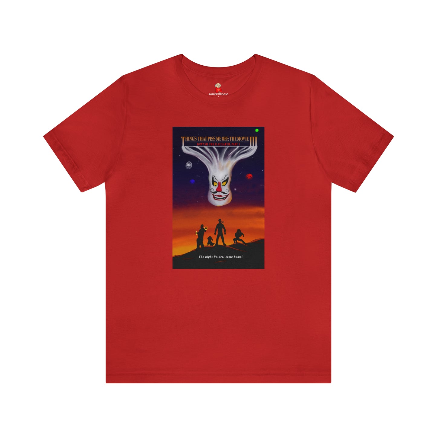 Dawn Of The Flat Earth: Part I Unisex Jersey Short Sleeve Tee