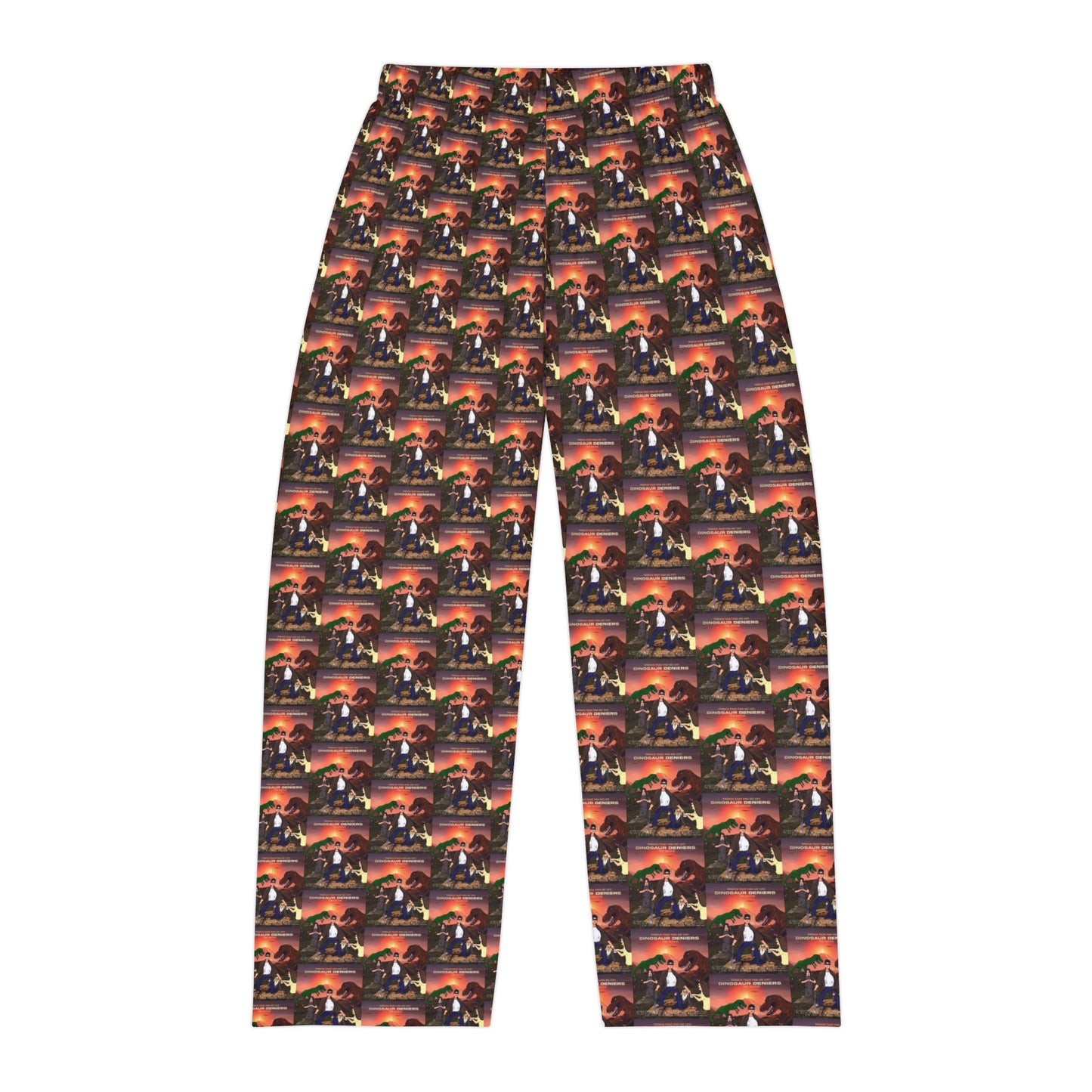 Dinosaur Deniers: The Movie Men's Pajama Pants (AOP)