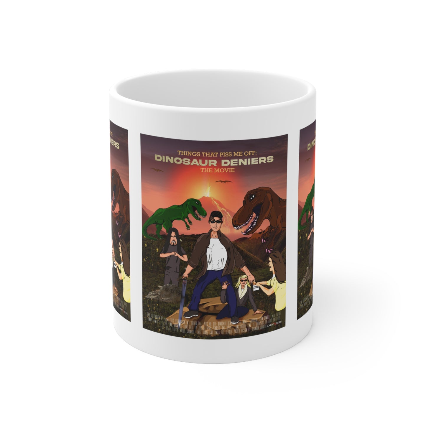 Dinosaur Deniers: The Movie Ceramic Mug 11oz