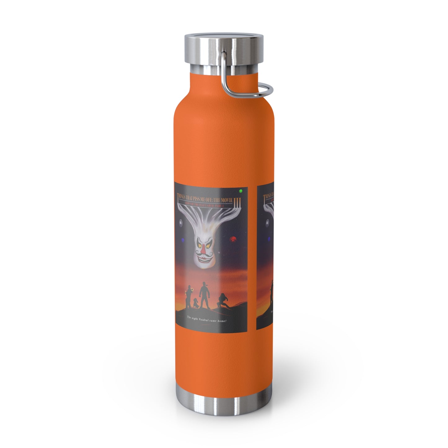 Dawn Of The Flat Earth: Part I Copper Vacuum Insulated Bottle, 22oz