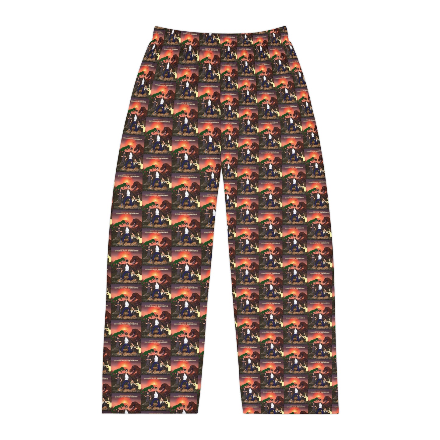 Dinosaur Deniers: The Movie Men's Pajama Pants (AOP)