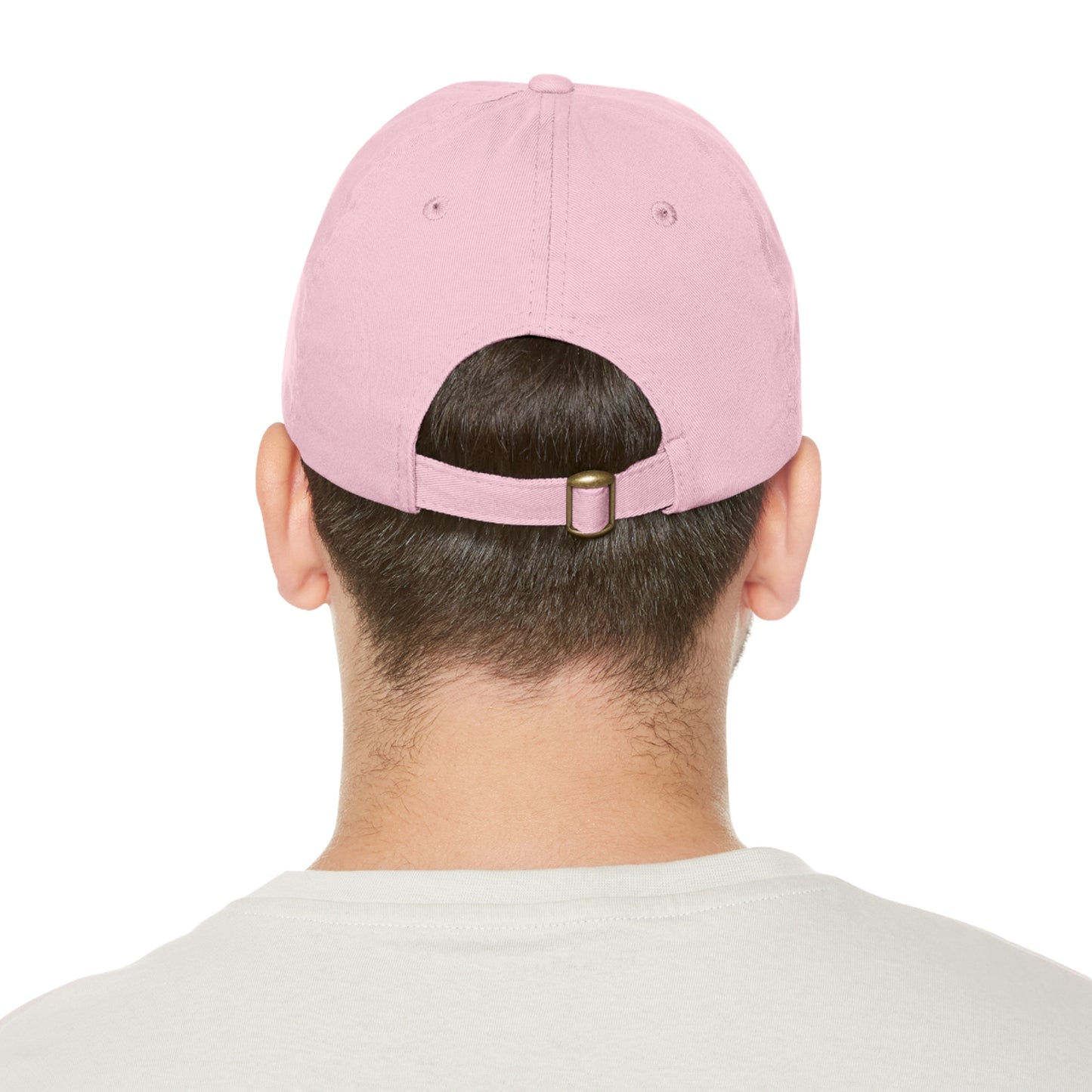 Baby Girl Fist Bumpin’ Since 2023 Hat with Leather Patch (Rectangle)