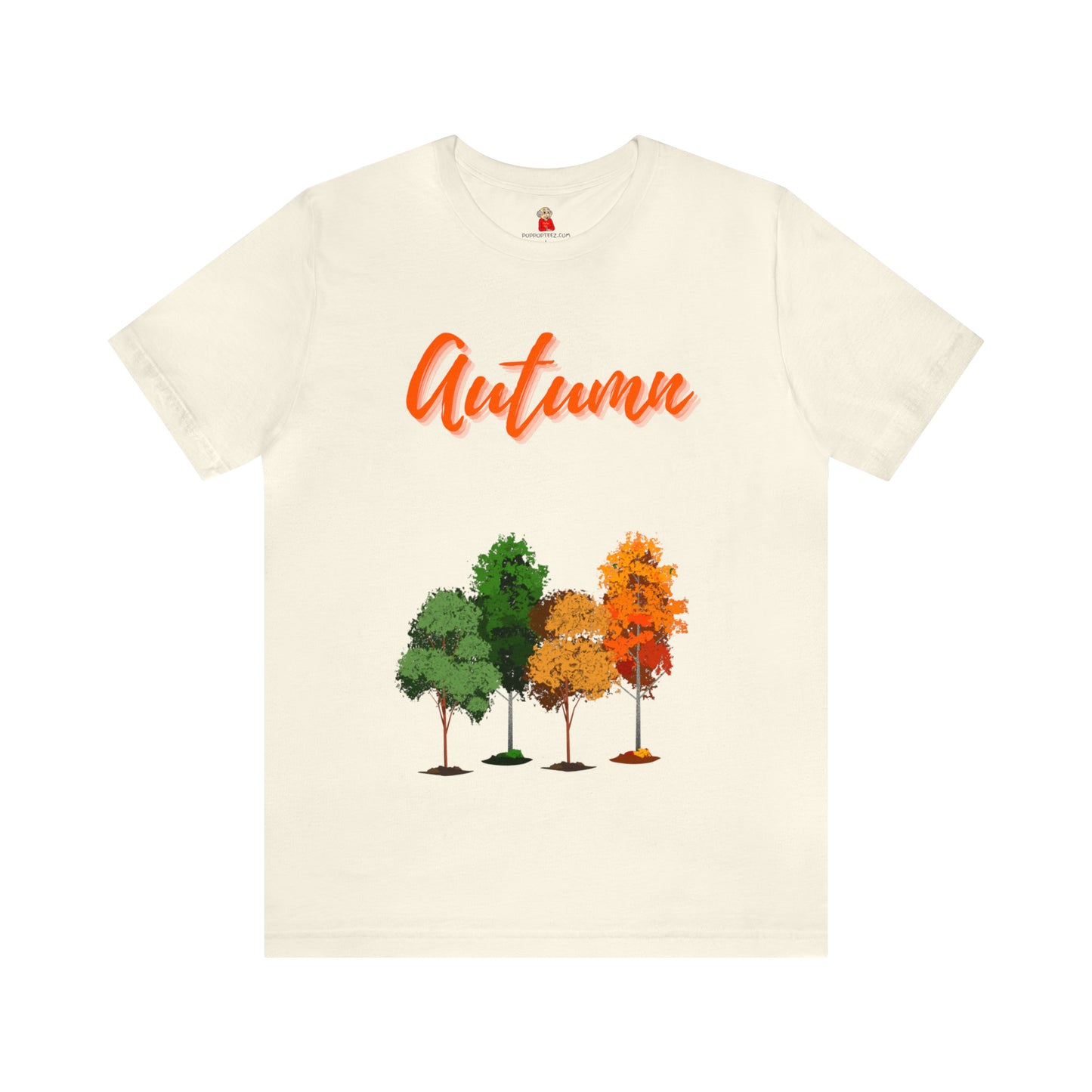 Autumn Trees Unisex Jersey Short Sleeve Tee