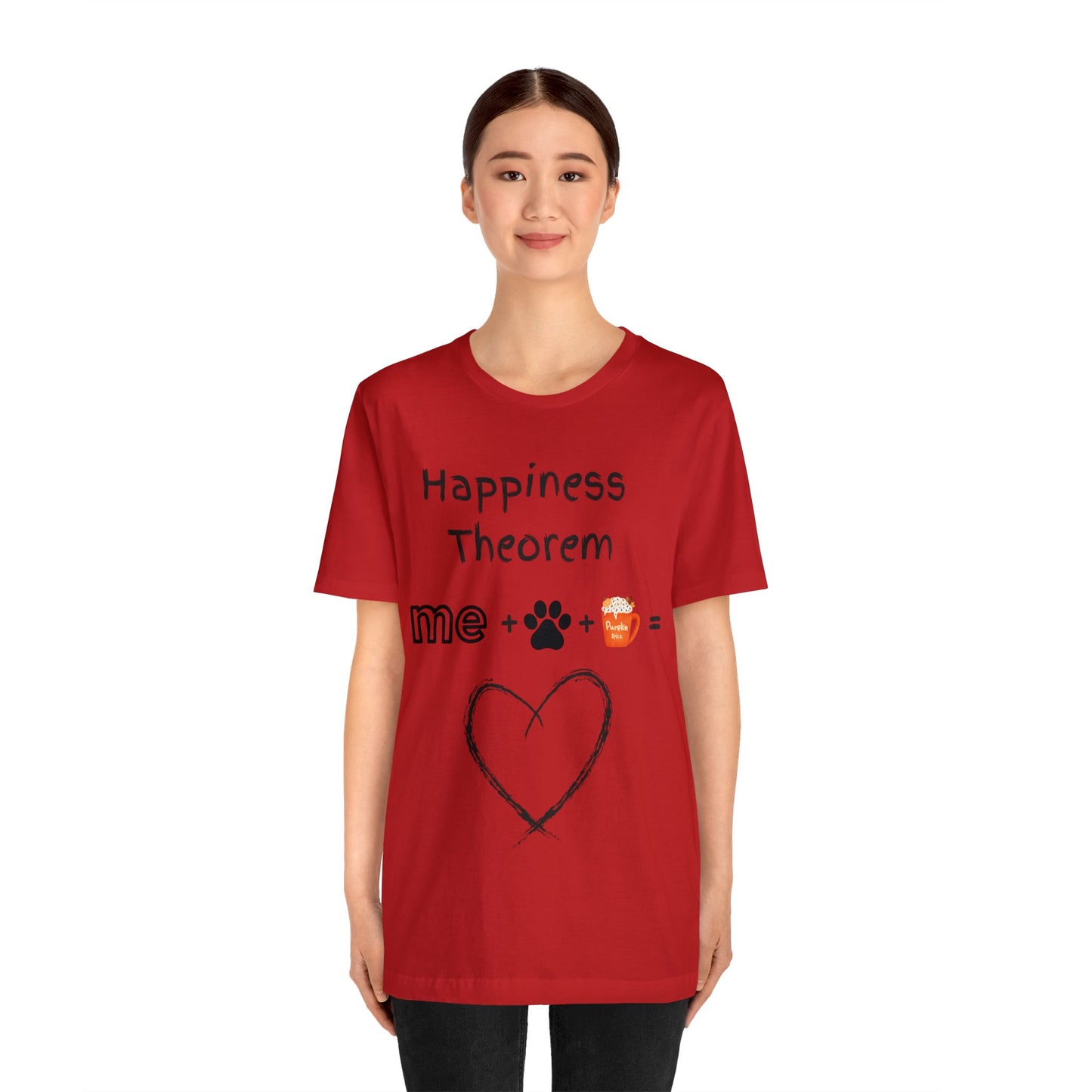 Happiness Theorem Unisex Jersey Short Sleeve Tee