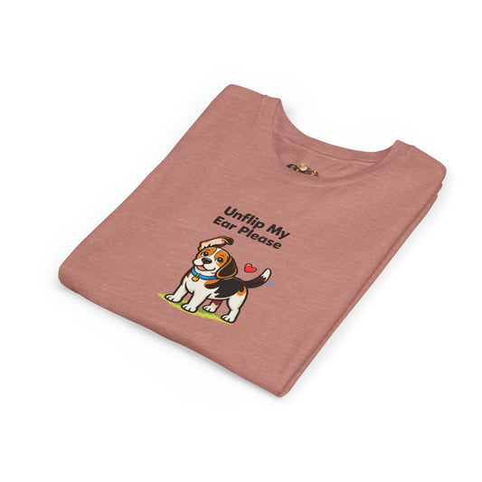 Unflip My Ear Please -- Youth Dog Lover Tee