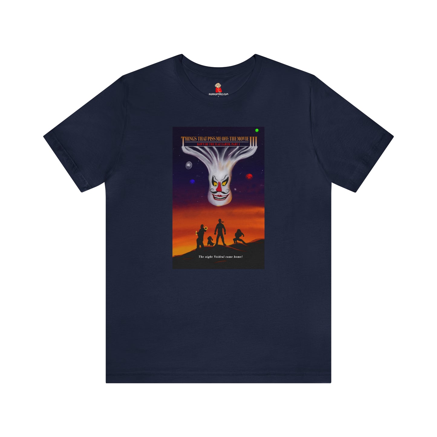 Dawn Of The Flat Earth: Part I Unisex Jersey Short Sleeve Tee
