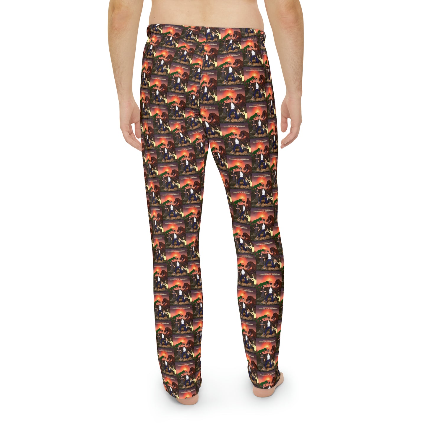 Dinosaur Deniers: The Movie Men's Pajama Pants (AOP)