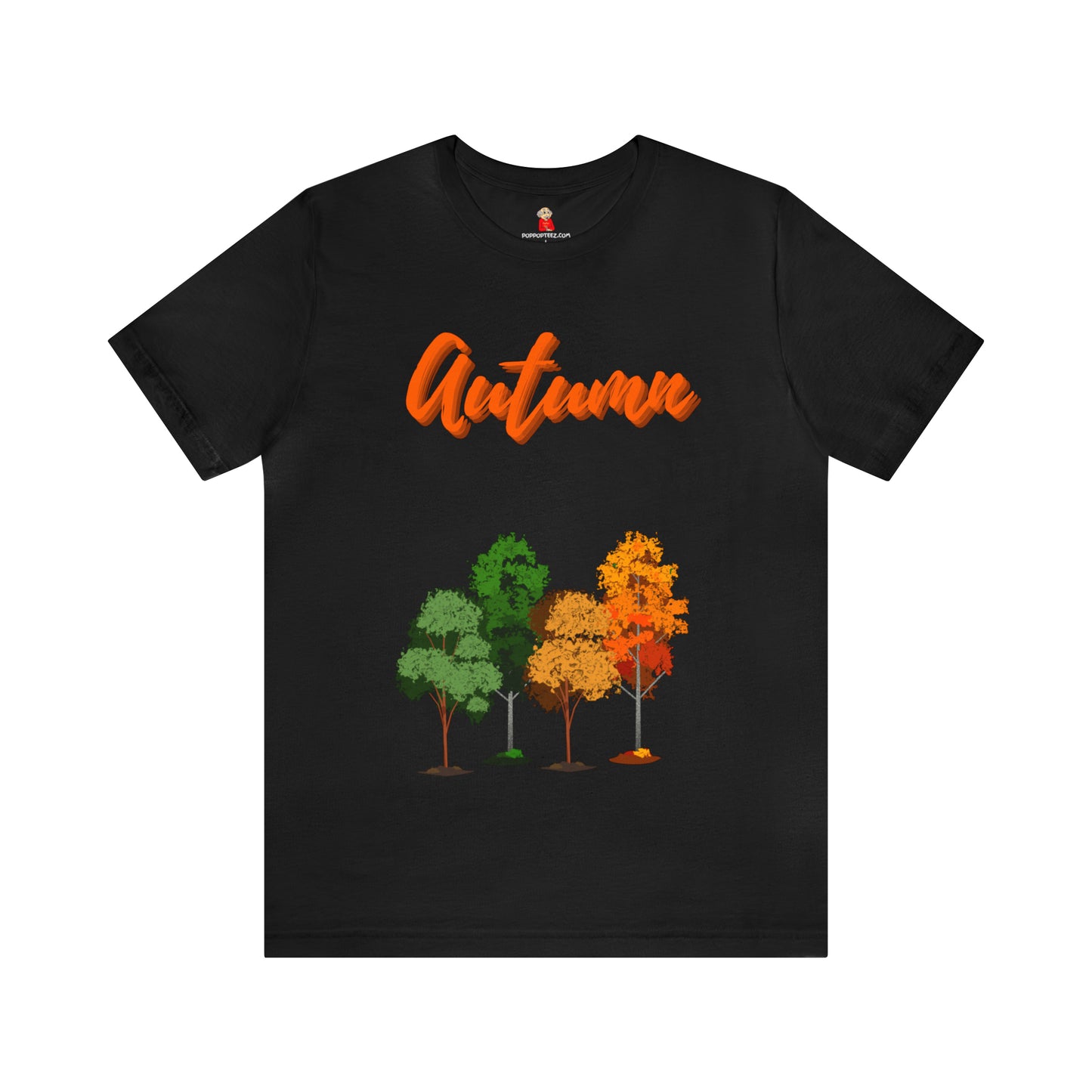 Autumn Trees Unisex Jersey Short Sleeve Tee