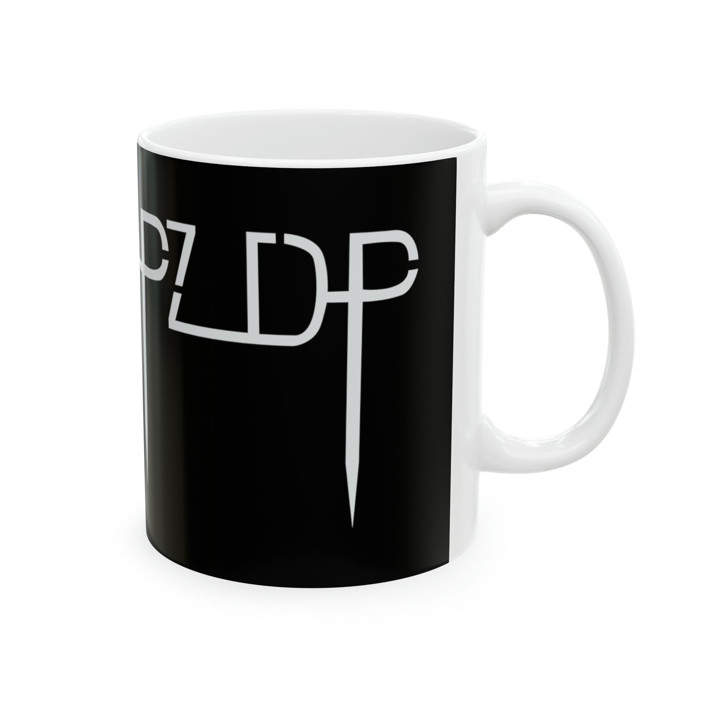 Zach D Productions ZDP Logo Ceramic Mug, 11oz