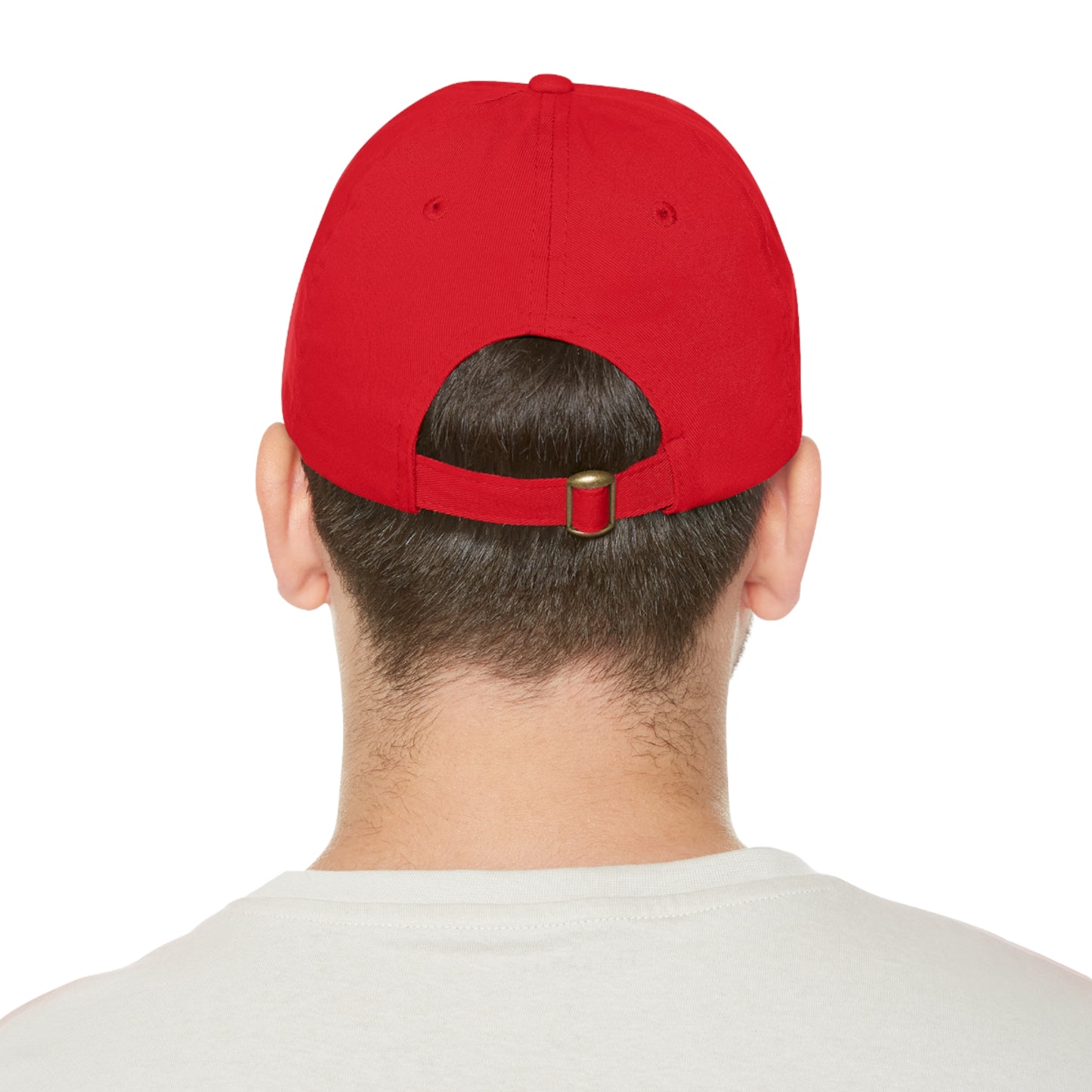 Baby Girl Fist Bumpin’ Since 2023 Hat with Leather Patch (Rectangle)