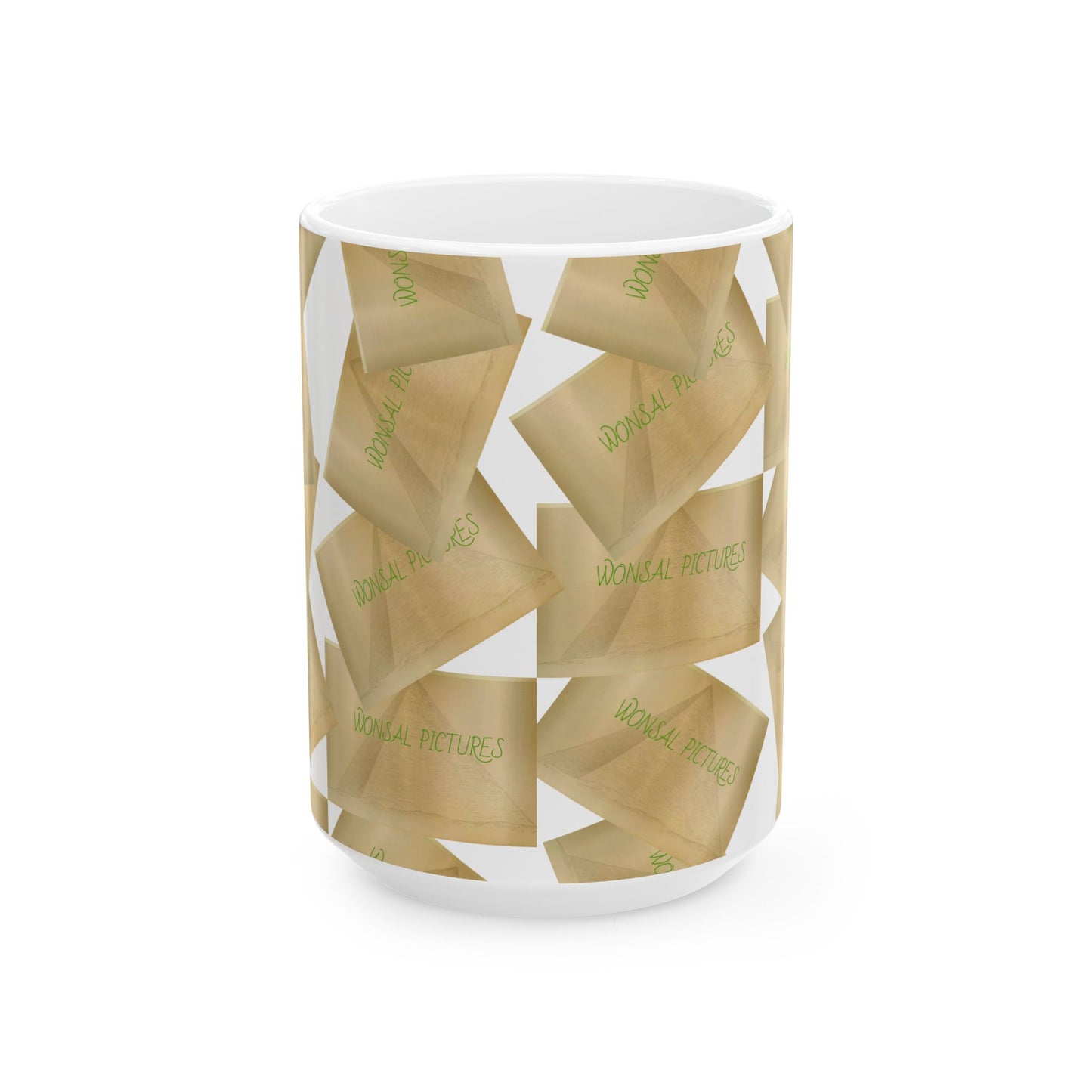 Wonsal Pictures Ceramic Mug - Unique Drinkware for Coffee Lovers, Perfect Gift for Every Occasion, 11oz, 15oz