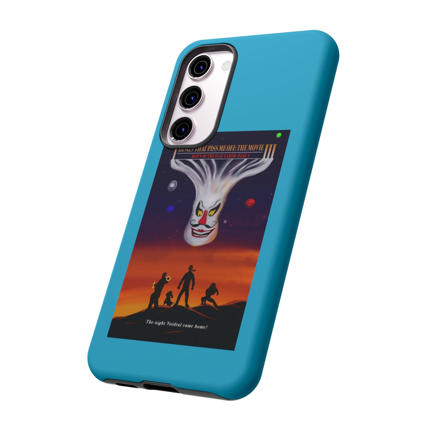 Dawn Of The Flat Earth: Part I Tough Phone Case (turquoise)