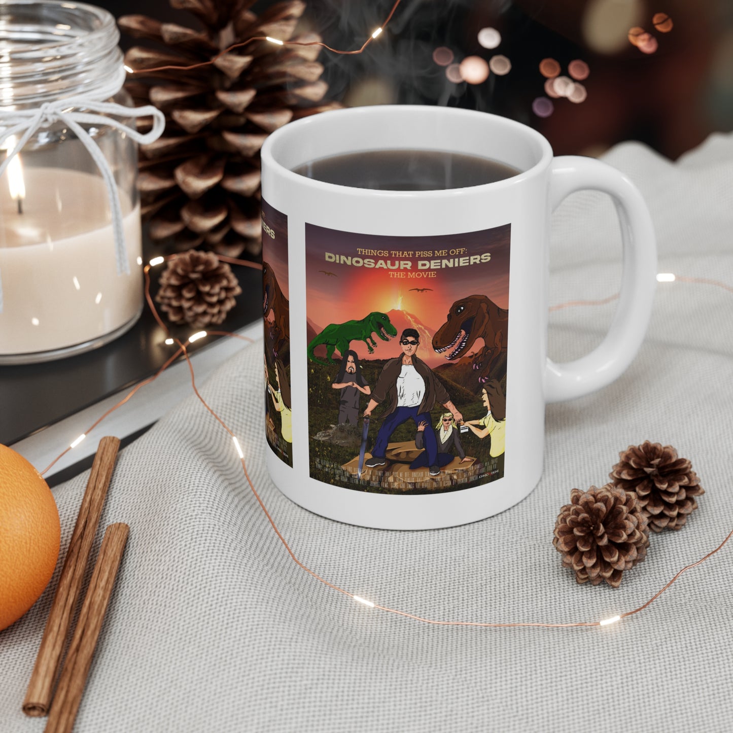 Dinosaur Deniers: The Movie Ceramic Mug 11oz