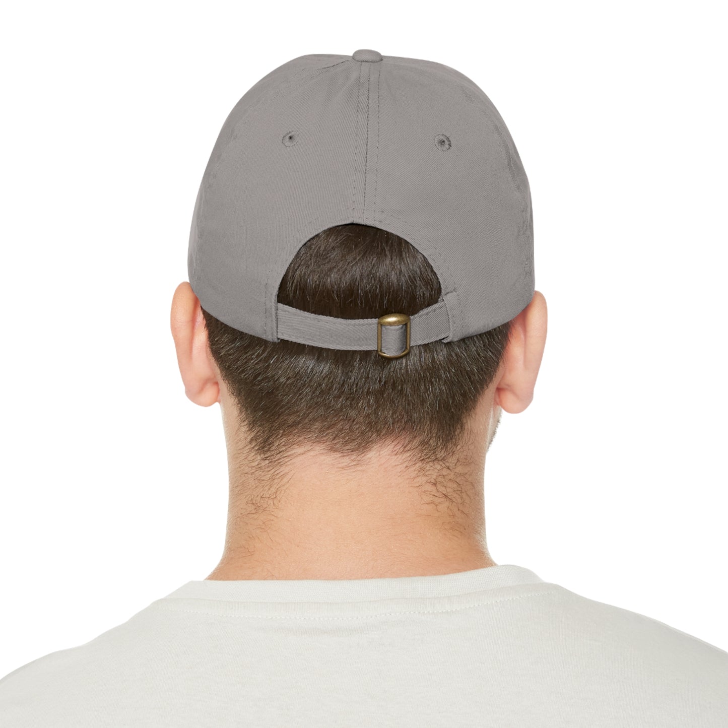 Baby Girl Fist Bumpin’ Since 2023 Hat with Leather Patch (Rectangle)
