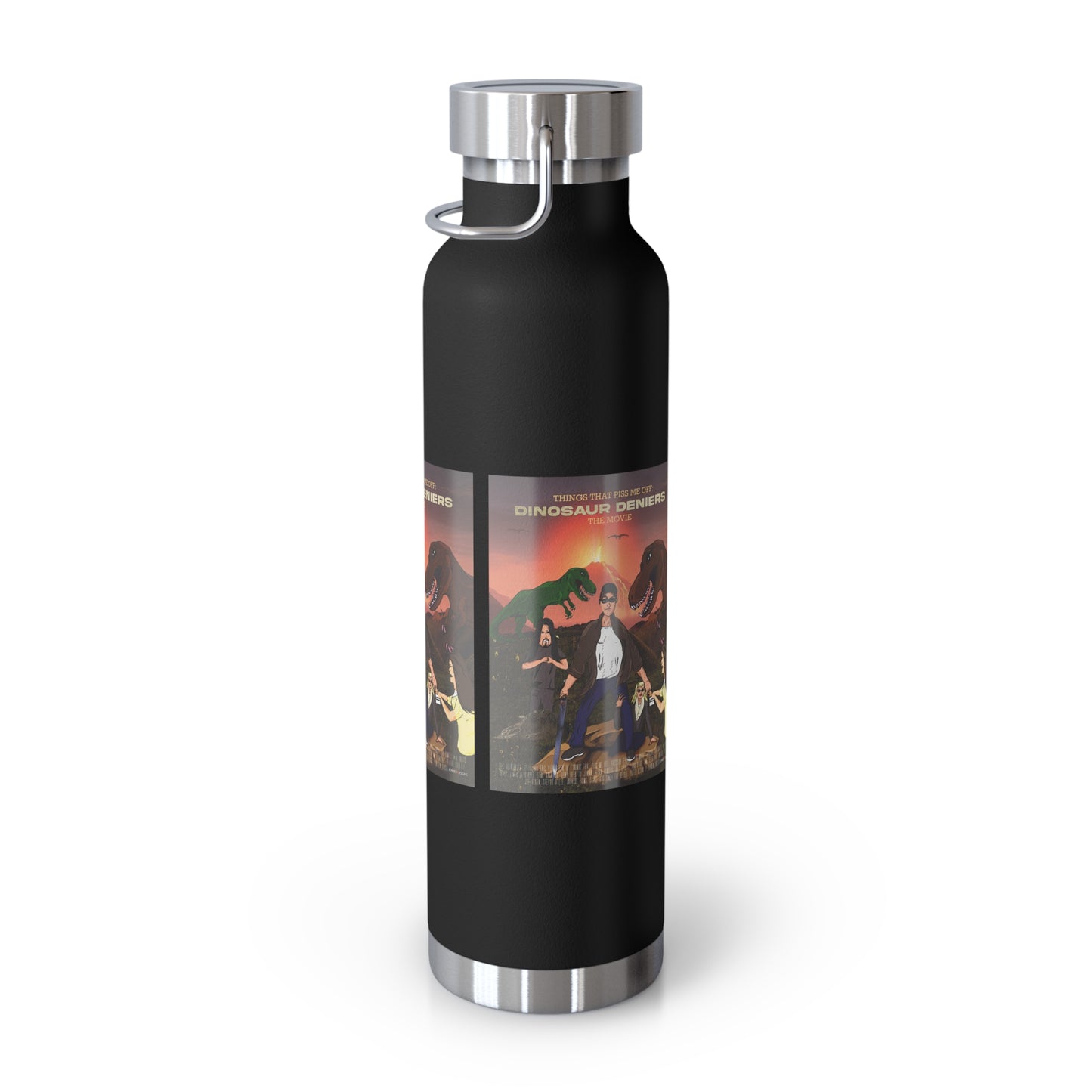 Dinosaur Deniers: The Movie Copper Vacuum Insulated Bottle, 22oz