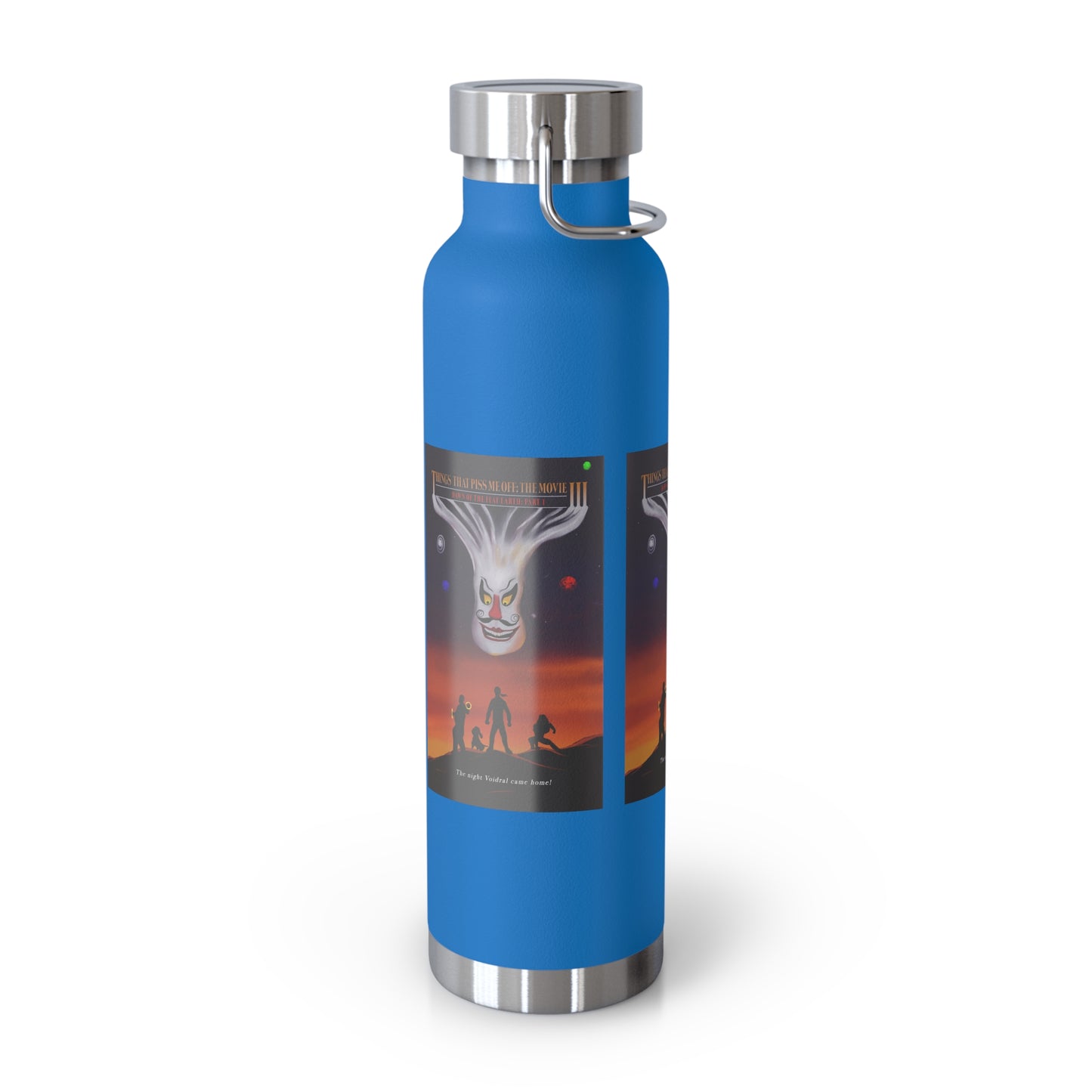 Dawn Of The Flat Earth: Part I Copper Vacuum Insulated Bottle, 22oz