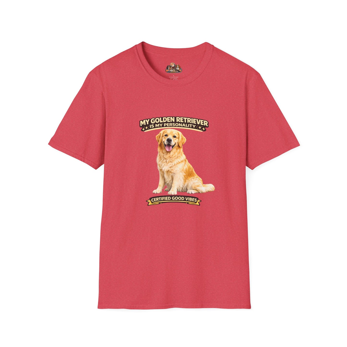 My Golden Retriever Is My Personality -- Personalized Dog Breed T-Shirt