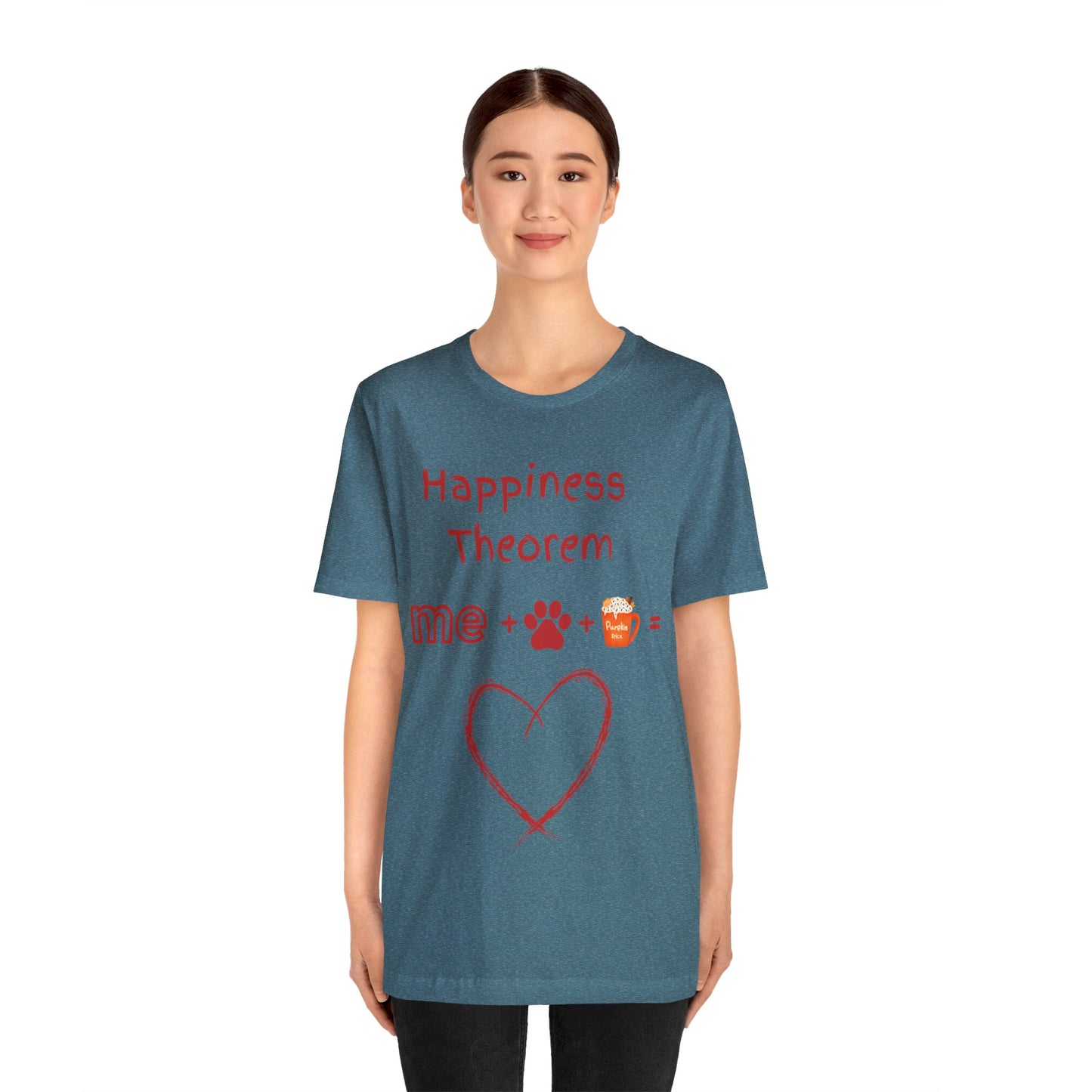 Happiness Theorem Unisex Jersey Short Sleeve Tee