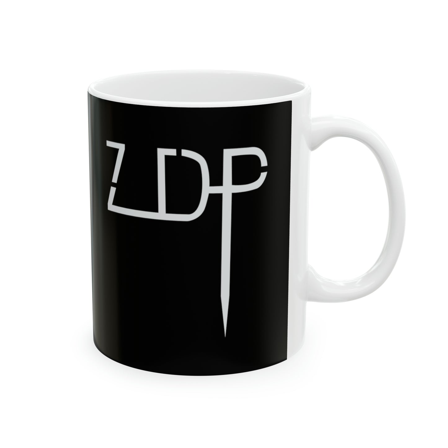 Zach D Productions ZDP Logo Ceramic Mug, 11oz