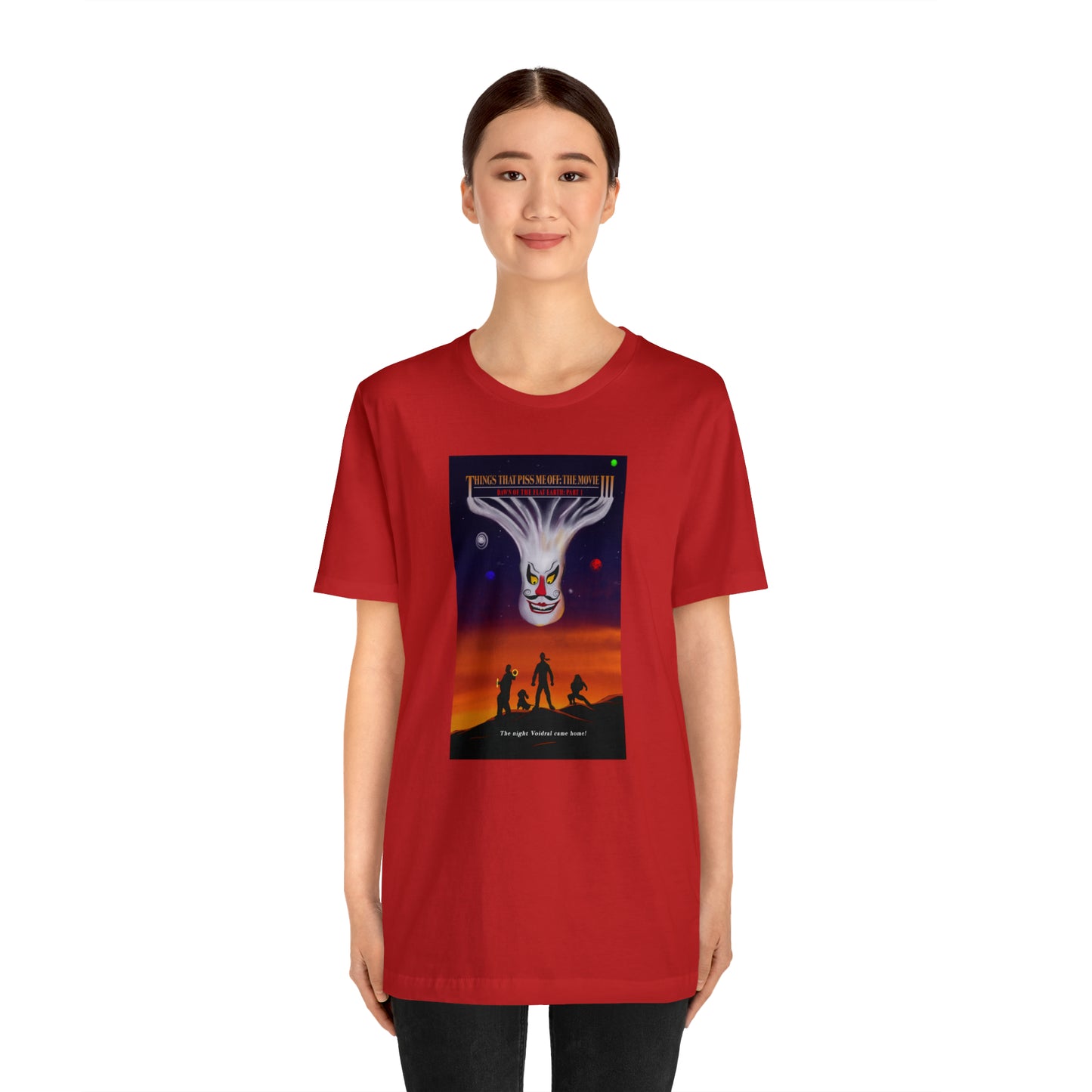 Dawn Of The Flat Earth: Part I Unisex Jersey Short Sleeve Tee