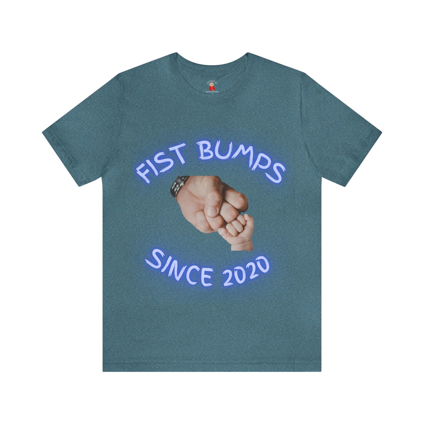Baby Boy Blue Fist Bumpin Since 2020 Unisex Jersey Short Sleeve