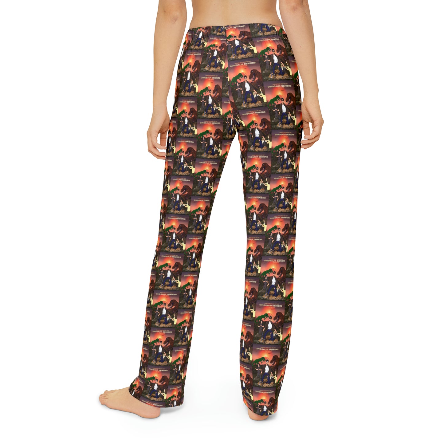 Dinosaur Deniers: The Movie Kids Pajama Pants (AOP)