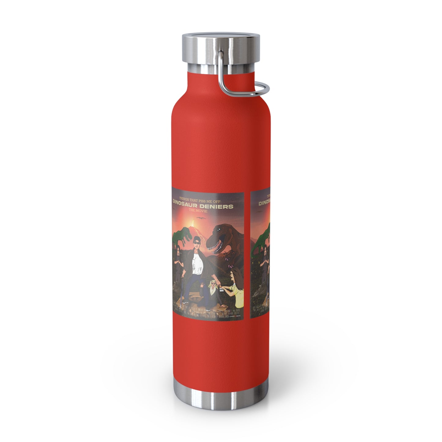 Dinosaur Deniers: The Movie Copper Vacuum Insulated Bottle, 22oz