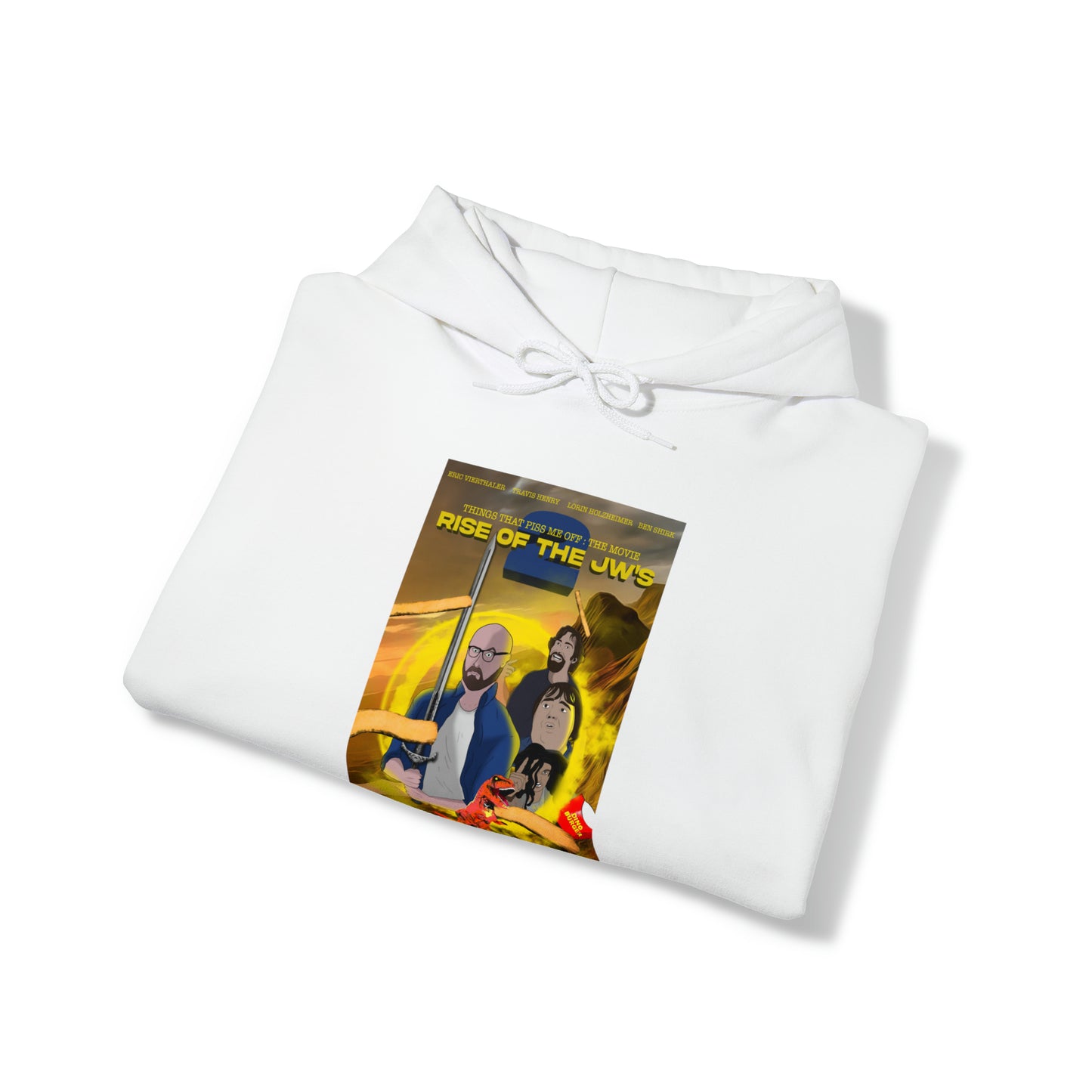 Rise Of The JW's Unisex Heavy Blend™ Hooded Sweatshirt