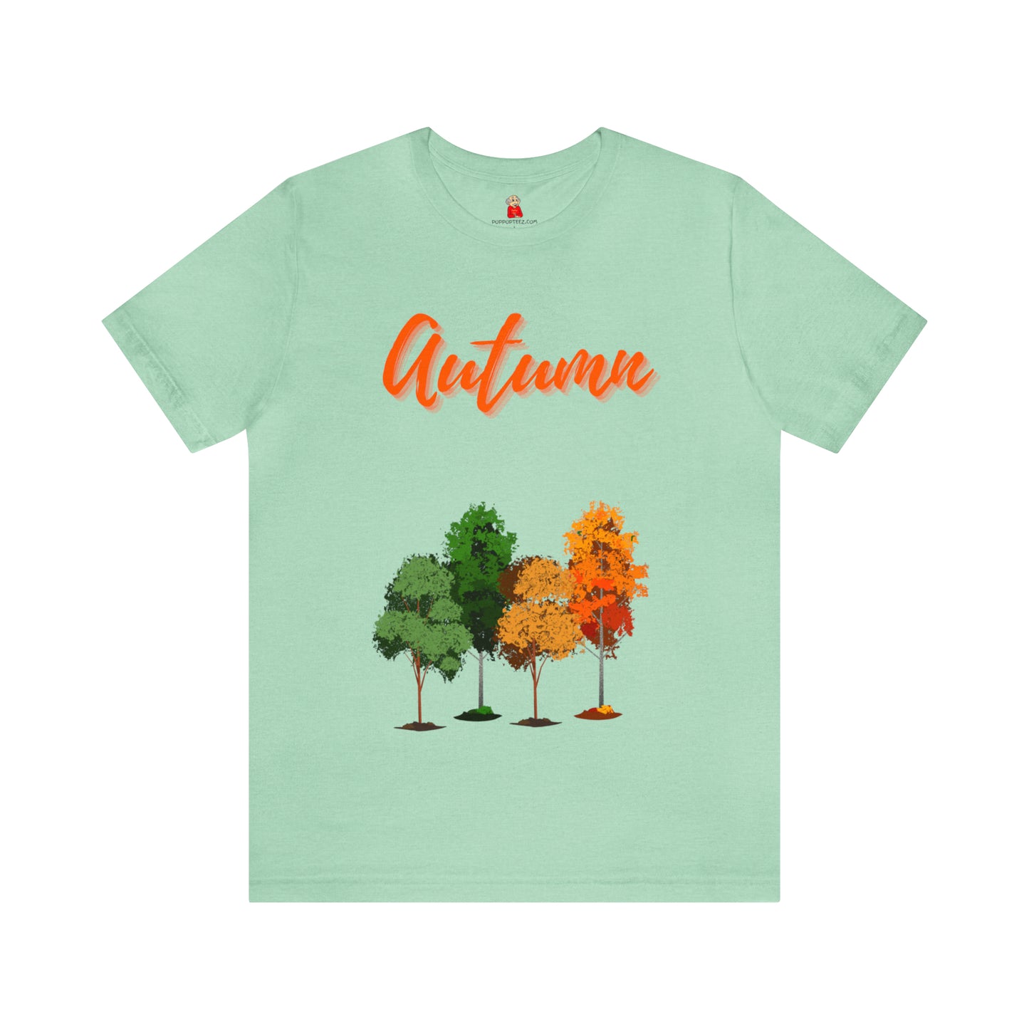 Autumn Trees Unisex Jersey Short Sleeve Tee