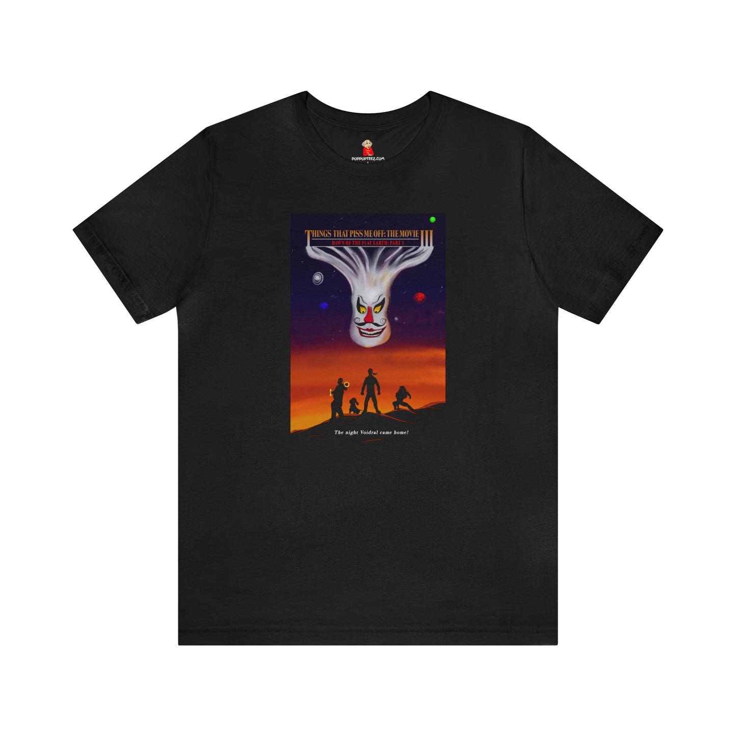 Dawn Of The Flat Earth: Part I Unisex Jersey Short Sleeve Tee