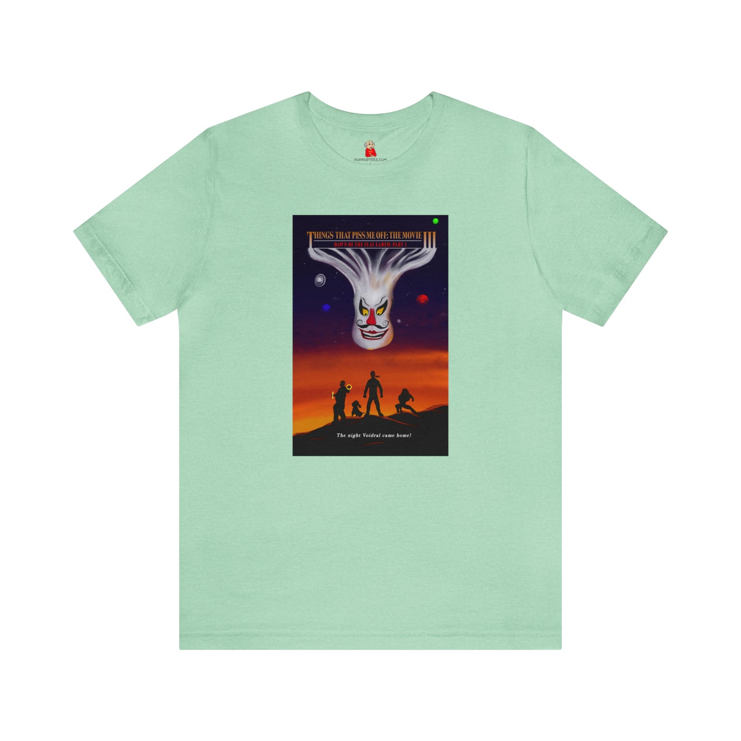 Dawn Of The Flat Earth: Part I Unisex Jersey Short Sleeve Tee