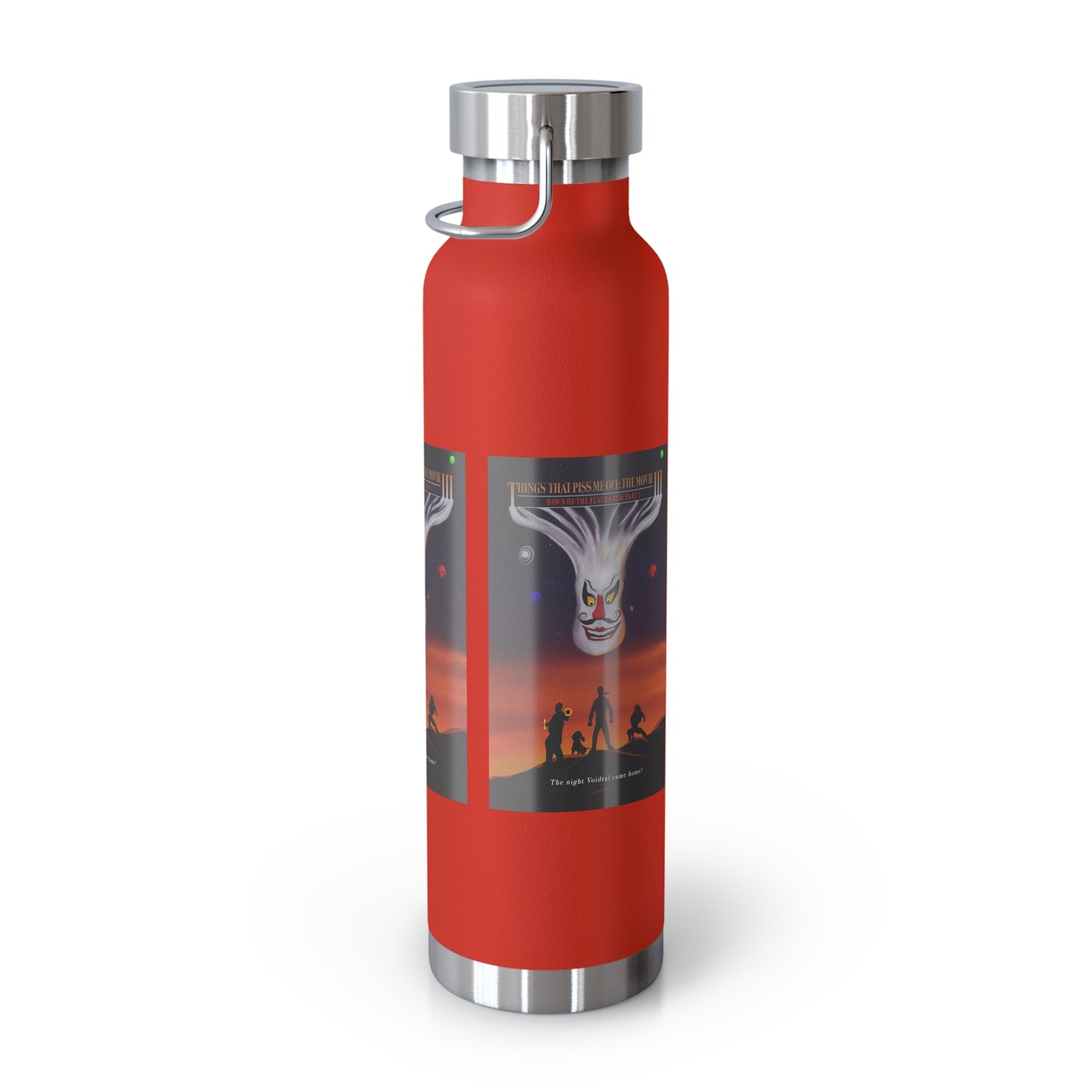 Dawn Of The Flat Earth: Part I Copper Vacuum Insulated Bottle, 22oz