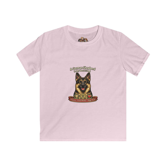 A German Shepherd is my Best Friend -- Pet Lover T-Shirt