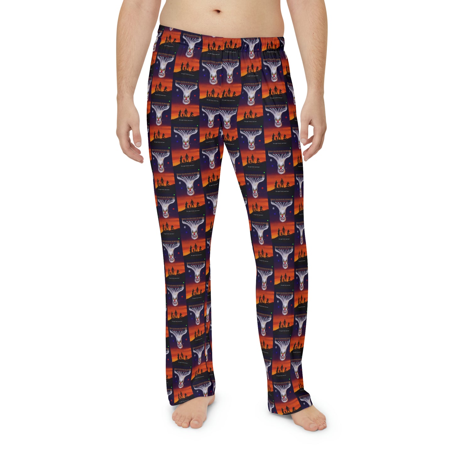 Dawn Of The Flat Earth: Part I Men's Pajama Pants (AOP)
