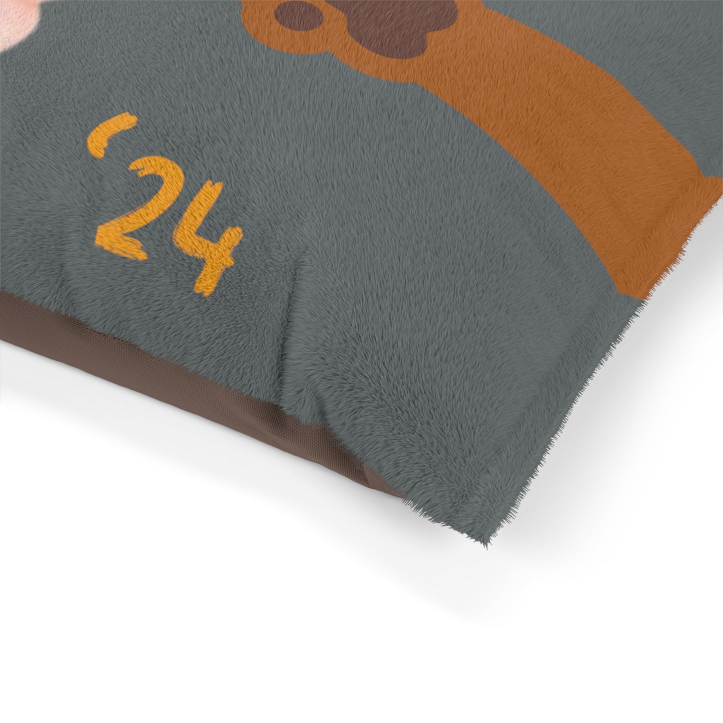 Blenheim Brown Paw Fist Bumpin’ Since ‘24 Dark Grey Pet Bed