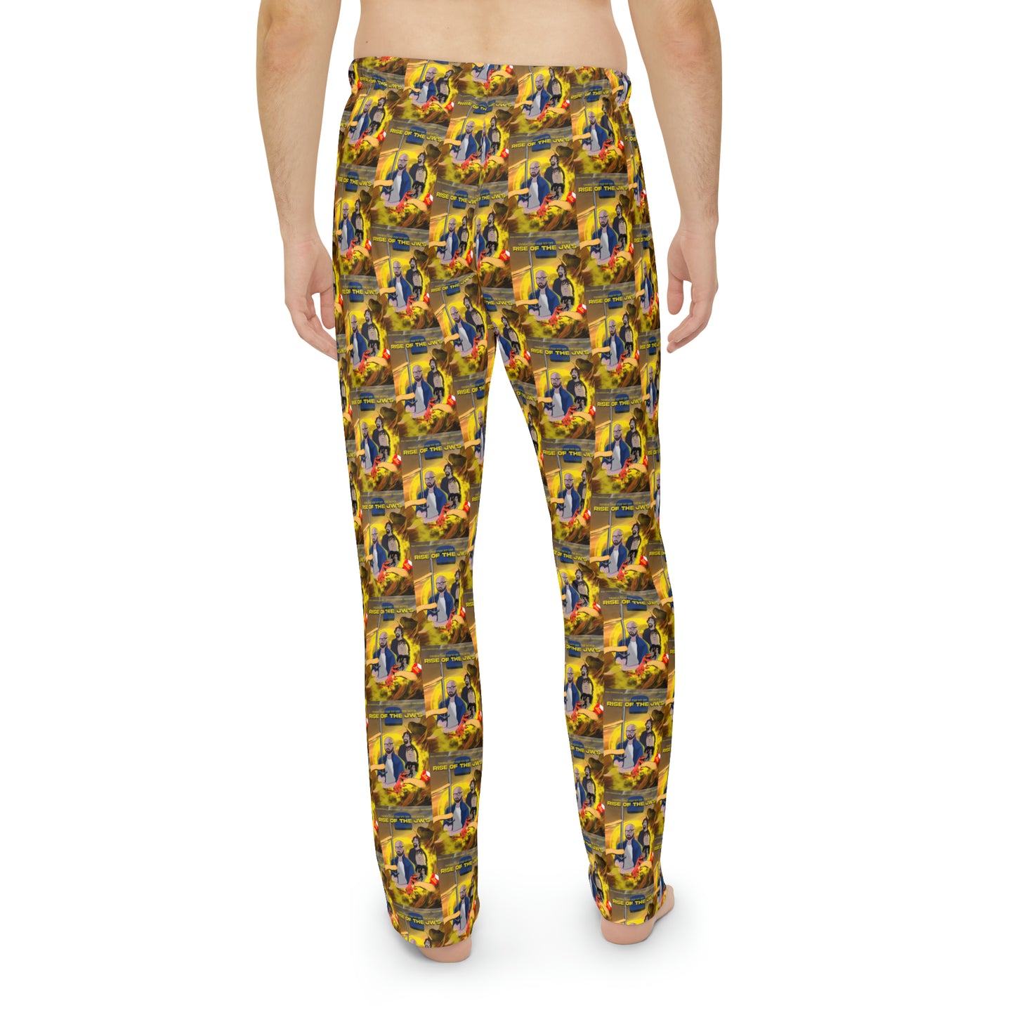 Rise Of The JW's Men's Pajama Pants (AOP)