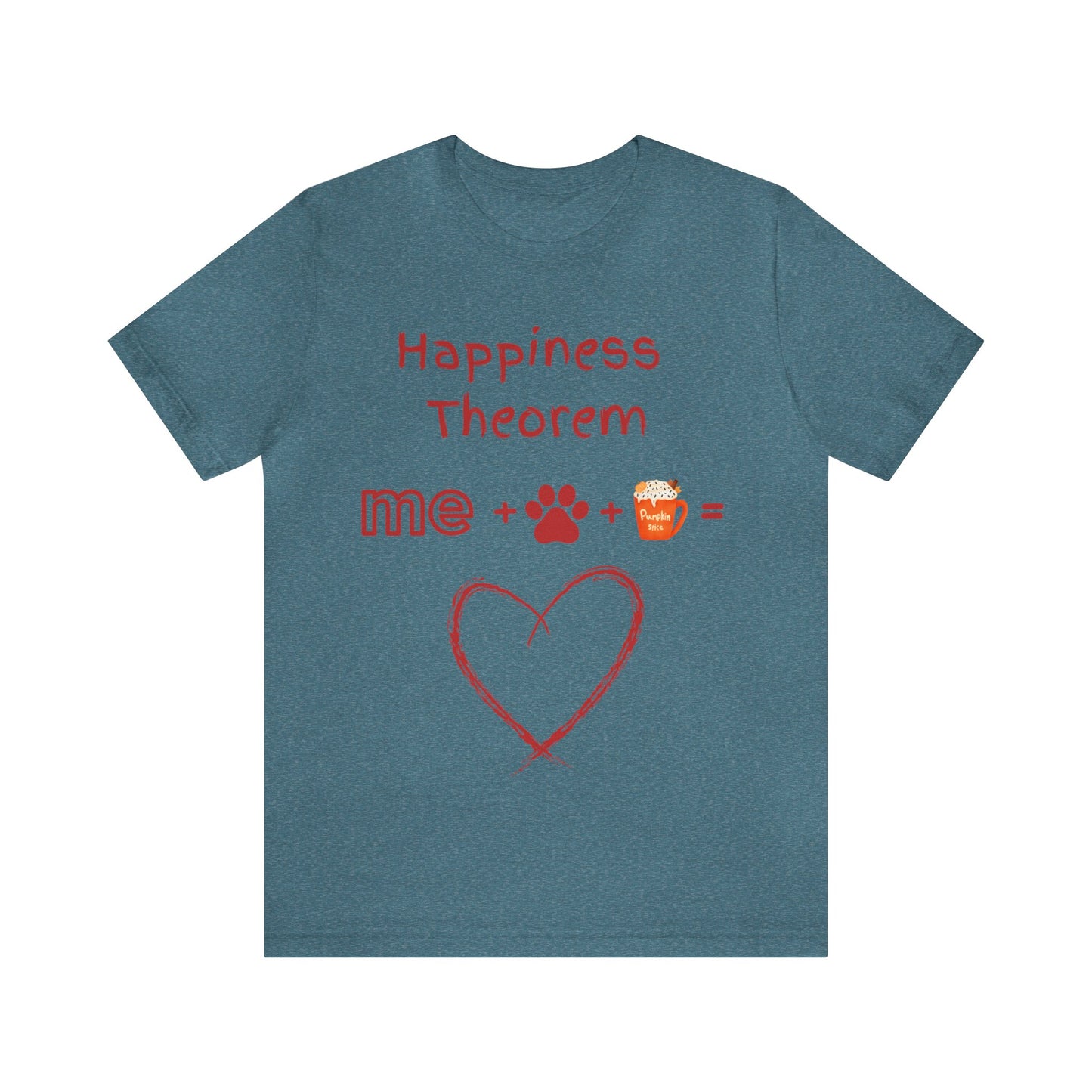 Happiness Theorem Unisex Jersey Short Sleeve Tee
