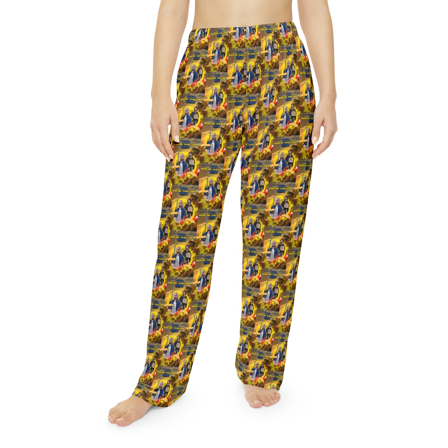 Rise Of The JW'S Women's Pajama Pants (AOP)