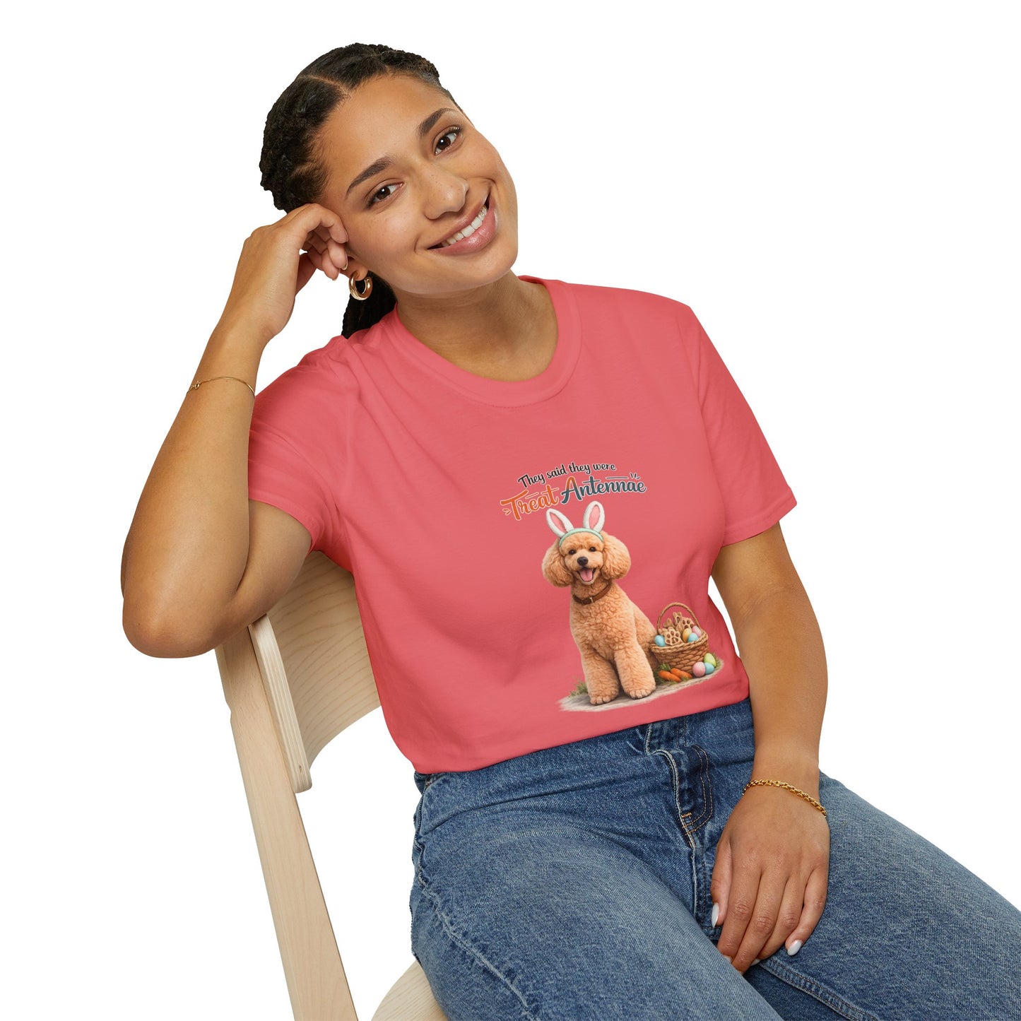 Poodle Treat Antenna™ – Easter Dog Lover Tee