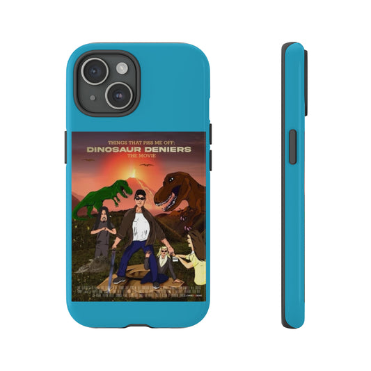 Dinosaur Deniers: The Movie Tough Phone Case (turquoise)