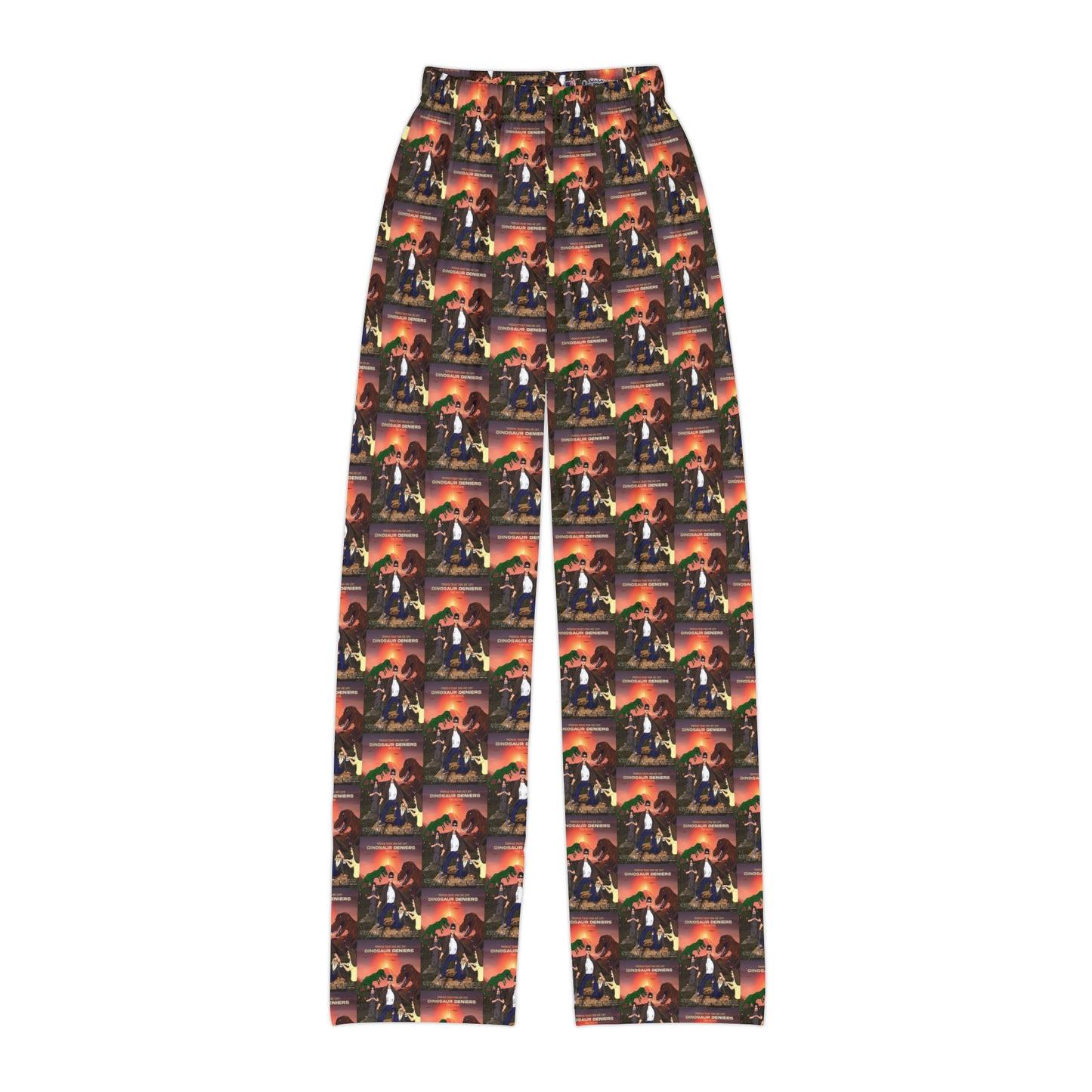Dinosaur Deniers: The Movie Kids Pajama Pants (AOP)