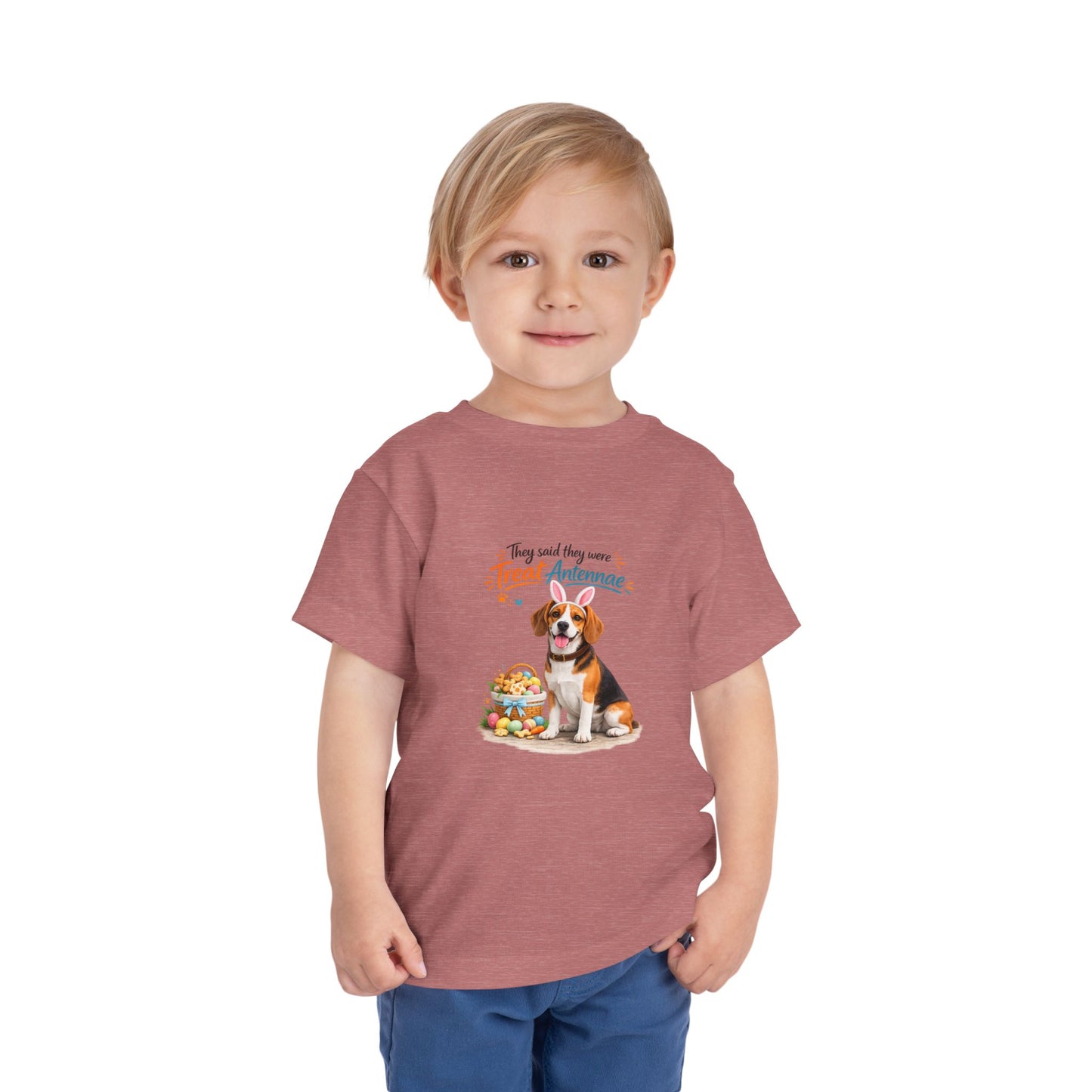 Beagle Treat Antennae™ -- Toddler Dog Lover Tee