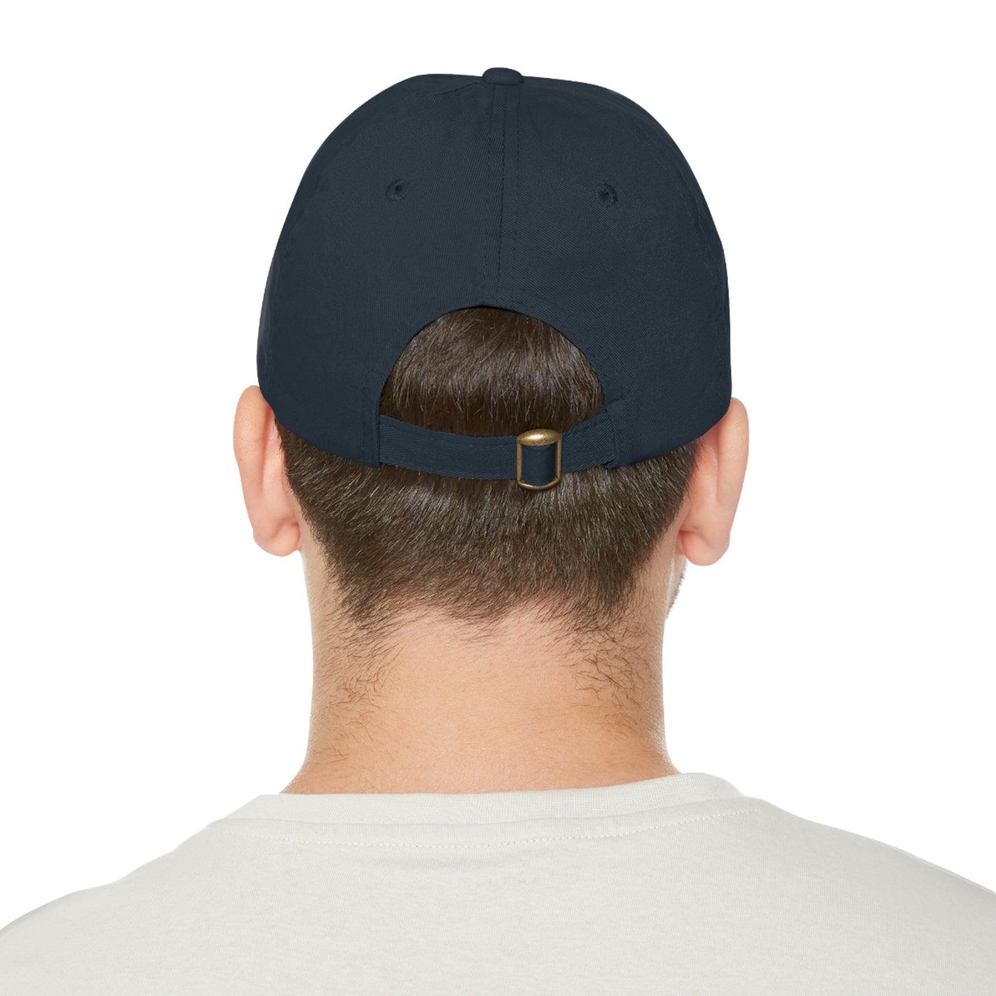 Baby Girl Fist Bumpin’ Since 2023 Hat with Leather Patch (Rectangle)