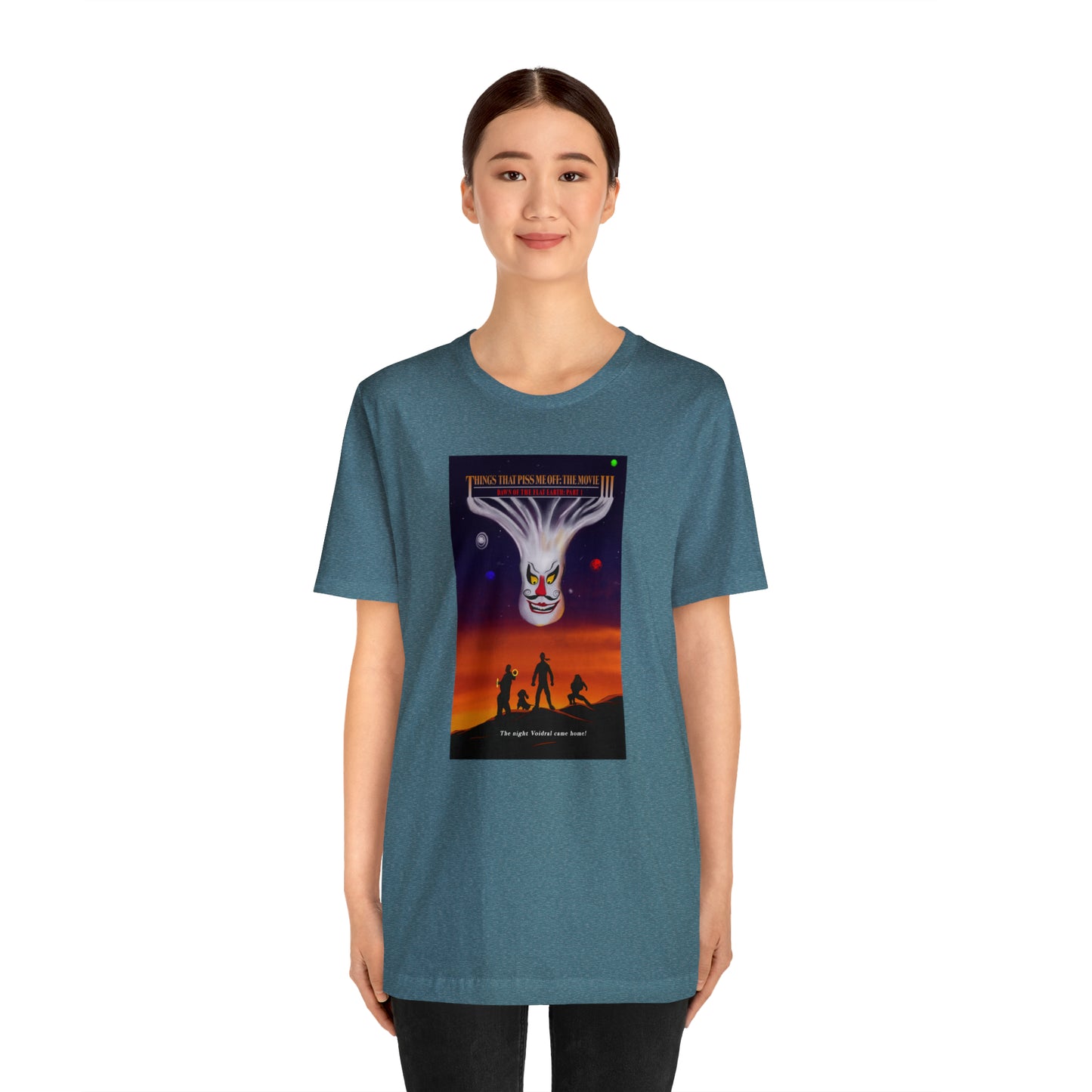 Dawn Of The Flat Earth: Part I Unisex Jersey Short Sleeve Tee