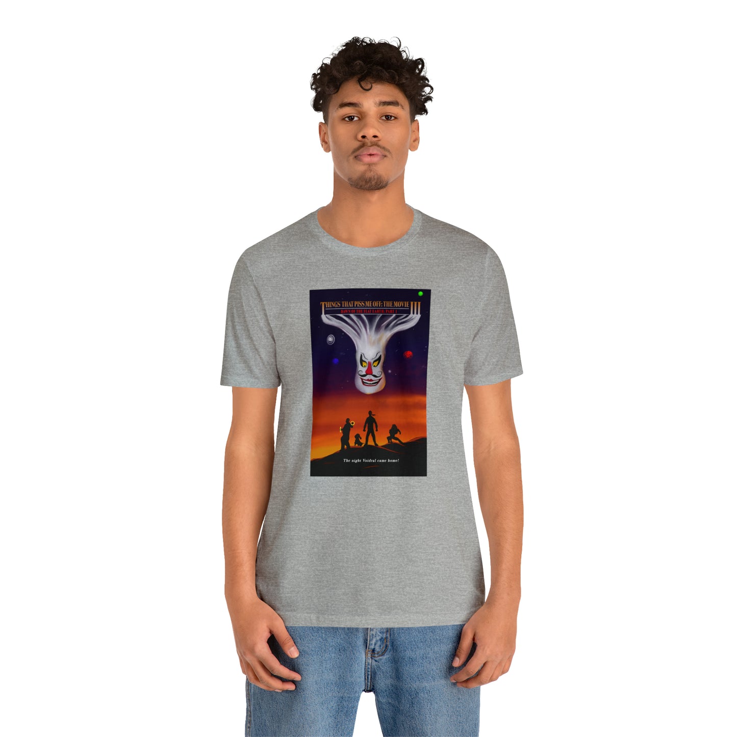Dawn Of The Flat Earth: Part I Unisex Jersey Short Sleeve Tee