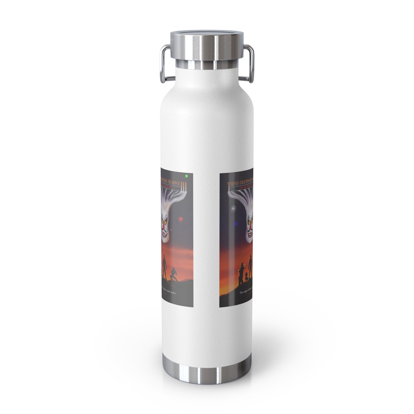Dawn Of The Flat Earth: Part I Copper Vacuum Insulated Bottle, 22oz
