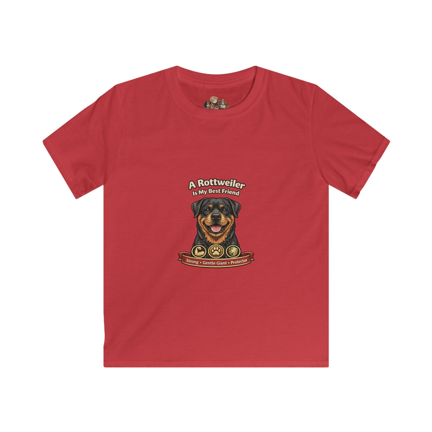 Child A Rottweiler is my Best Friend -- Pet Lover T-Shirt